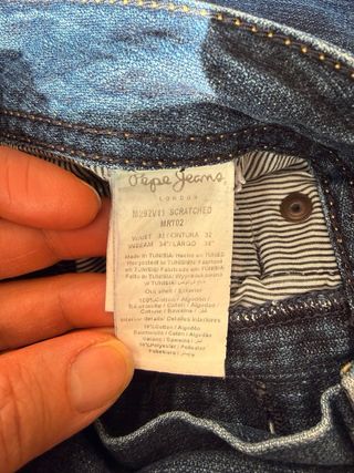 Vaqueros Pepe Jeans Hombre W32 L34