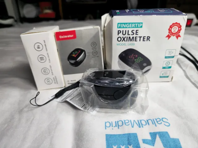 Oxímetro de Pulso Digital SMH-01 Pack de 4