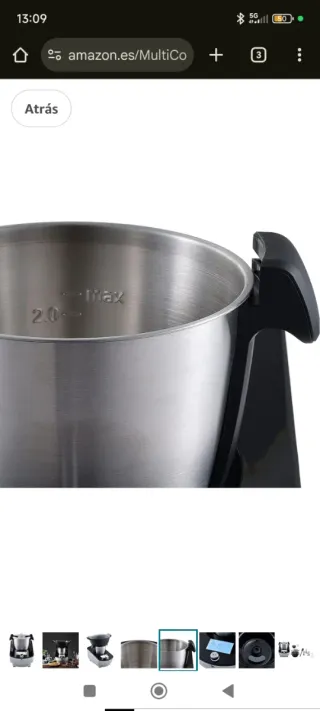 Robot Cocina Masterpro Táctil MultiCooker