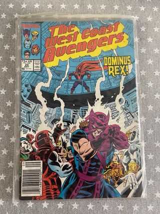 Cómics de los 80 de los vengadores