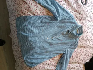 Camisa de rayas para niña