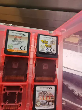 Nintendo DS XL con giochi e accessori