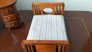 Conjunto Muebles Casa Muñecas Madera