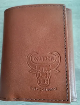 Cartera Ecuador Piel Genuina Marrón
