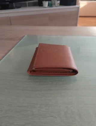 Cartera Ecuador Piel Genuina Marrón