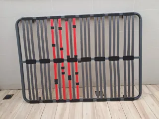 Somier 1.35m Metal y Tela