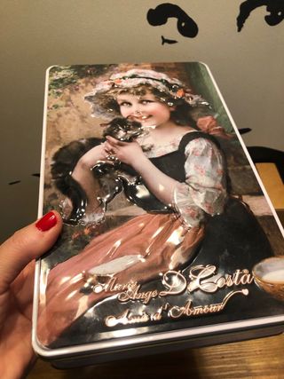 Scatola Latta Vintage Marie Ange Di Costa