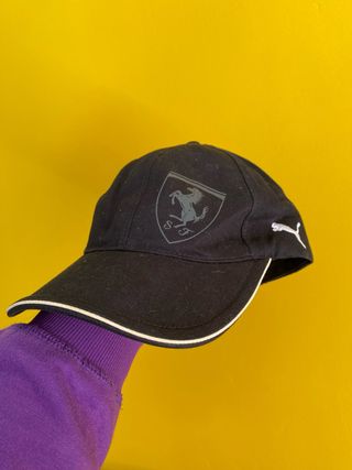 Gorra Ferrari Puma Negra