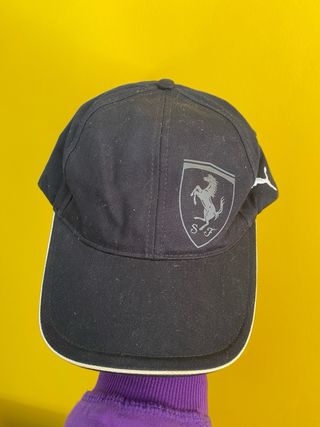 Gorra Ferrari Puma Negra