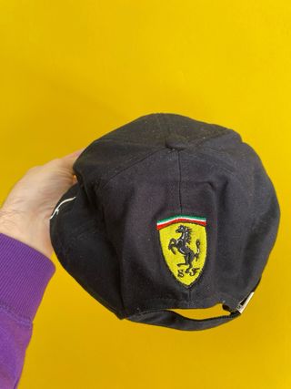 Gorra Ferrari Puma Negra