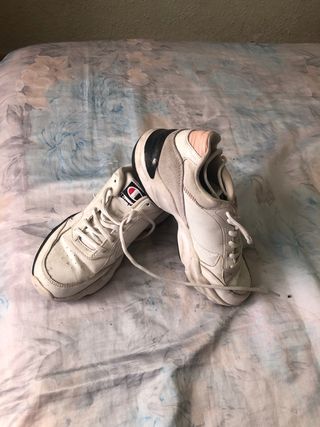 Zapatillas Champion Blancas y Negras