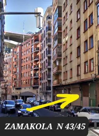 Garaje abierto parcela bilbao Zamakola 43 la peña