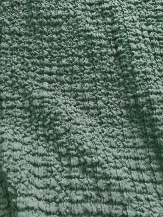 Camiseta Zara verde talla única