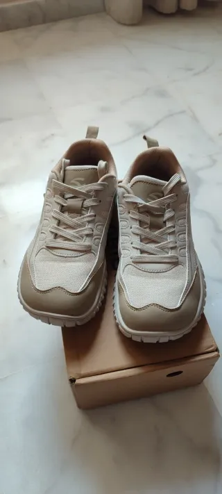 Zapatillas Hobibear Barefoot Beige/Marrón