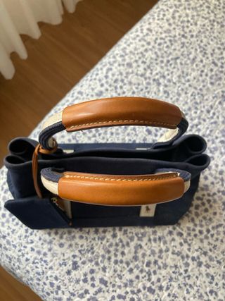 Bolso Polo Ralph Lauren azul con monedero
