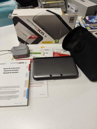 Nintendo 3DS XL Argento con scatola