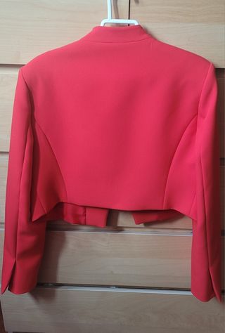 Chaqueta Zara Roja Talla L