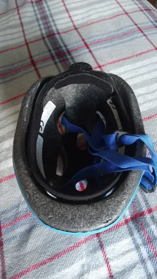 Casco Bicicleta Niño Azul