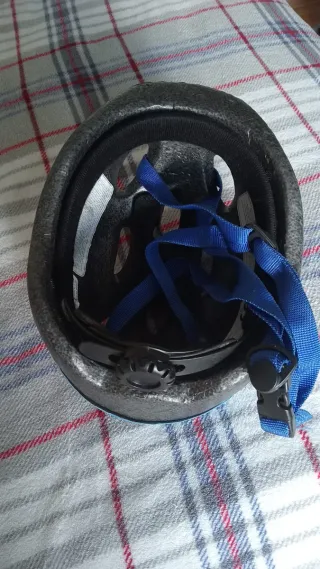 Casco Bicicleta Niño Azul