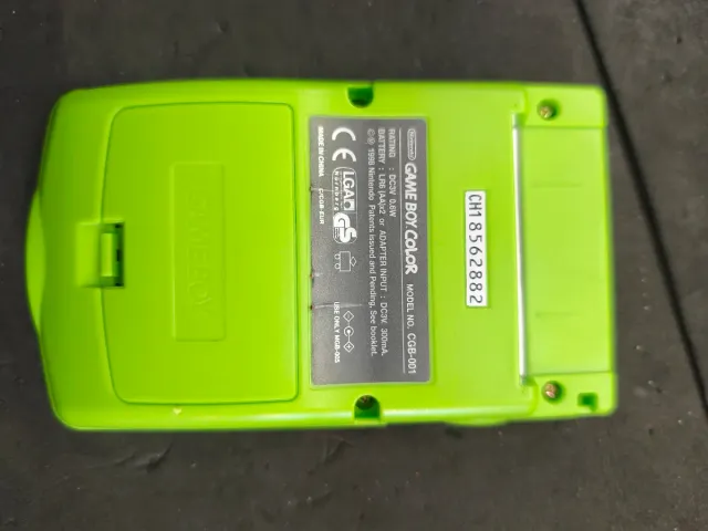Game Boy Color Verde Nintendo