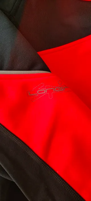 Chaqueta Spiuk ciclismo roja y negra