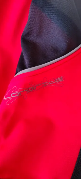 Chaqueta Spiuk ciclismo roja y negra