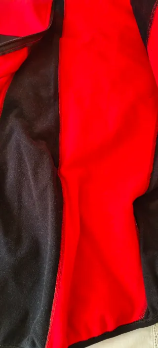 Chaqueta Spiuk ciclismo roja y negra