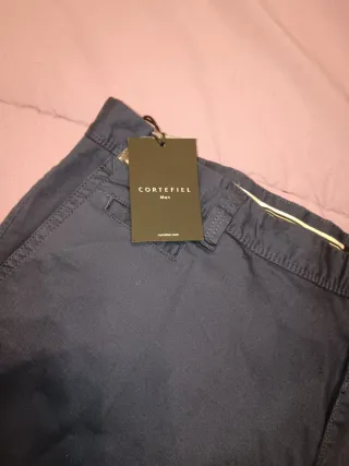 Bermudas Cortefiel Hombre color azul