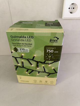 Guirnalda LED Ilmex 750 luces (16m)