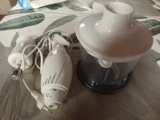 Picadora + montador de nata y merengue