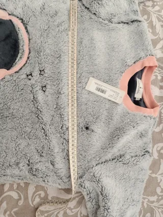 Pijama y bata pingüino Talla 16