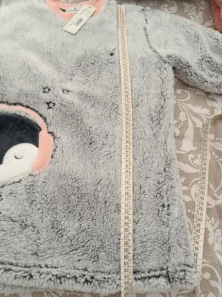 Pijama y bata pingüino Talla 16