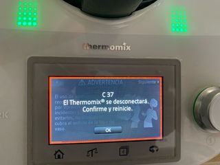 Thermomix TM5 Error C37 para reparar o para piezas