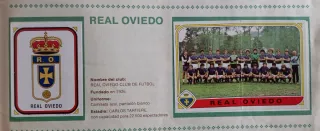 REAL OVIEDO CROMOS RECORTADOS 1982-1984