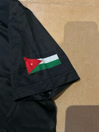 Camiseta Olímpica Jordania Joma Negra. Talla M.