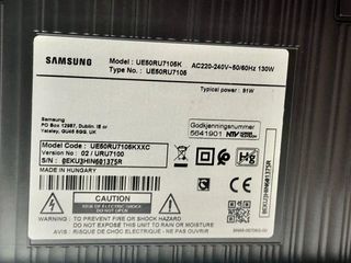 TV Samsung 50 Crystal UHD 4K SAMTU50CU7105, Smart