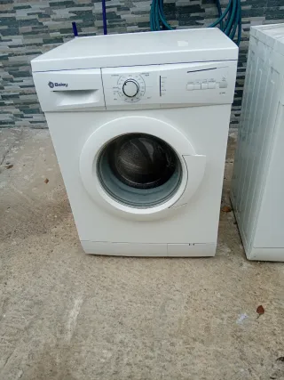 Lavadora funcionando