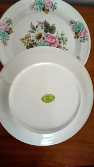 2 Piatti Portmeirion Floreali 22cm