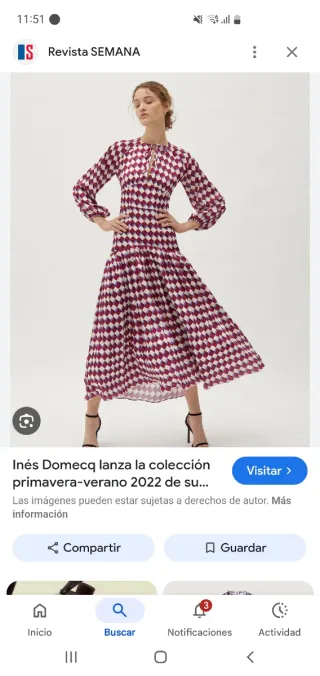 Vestido IQ Inés Domecq Primavera-Verano