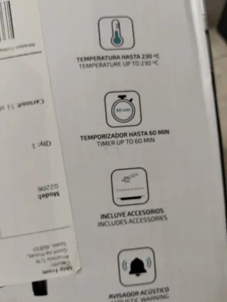 Horno sobremesa Cecotec 10L