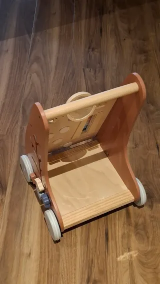 Andador Carrito Madera Multiactividades Bebé
