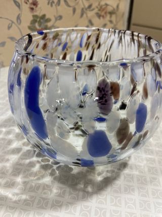 Portacandele Murano Vetro Multicolor