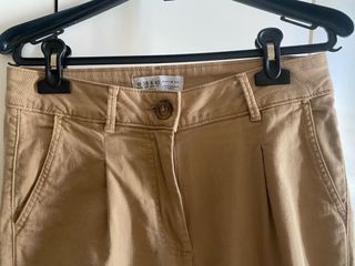 Pantalón chino beige talla S