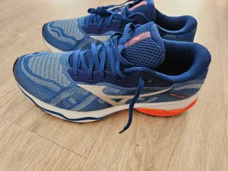 Zapatillas Mizuno Wave Ultima 13 Azul Naranja