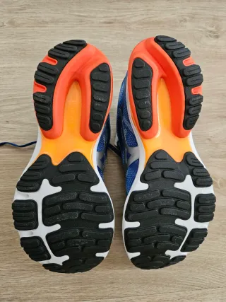 Zapatillas Mizuno Wave Ultima 13 Azul Naranja