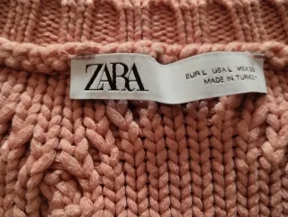 Jersey de punto trenzado Zara