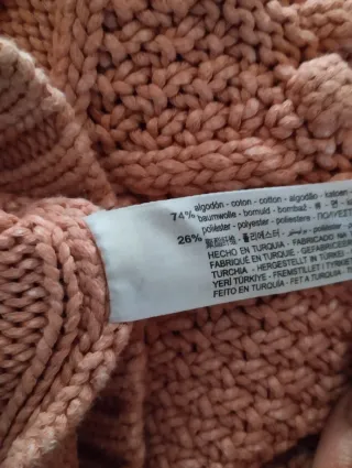 Jersey de punto trenzado Zara