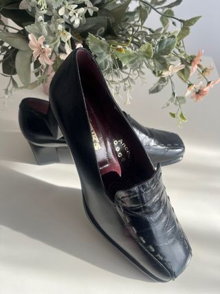 Zapatos Azurs Ancho Especial Negros