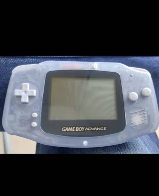 Nintendo Game Boy Advance Gris Transparente
