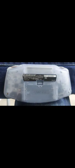 Nintendo Game Boy Advance Gris Transparente